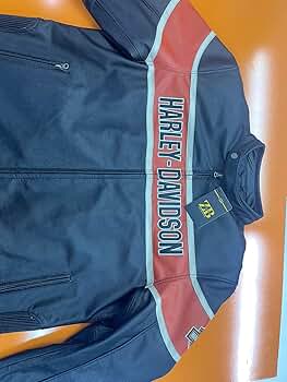 UPSHOT BAZAAR Mens H-D Victory Lane Motorcycle Double Ton Slim Fit