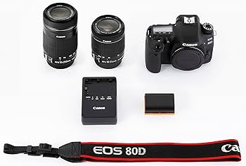 Amazon | Canon デジタル一眼レフカメラ EOS 80D ダブルズームキット