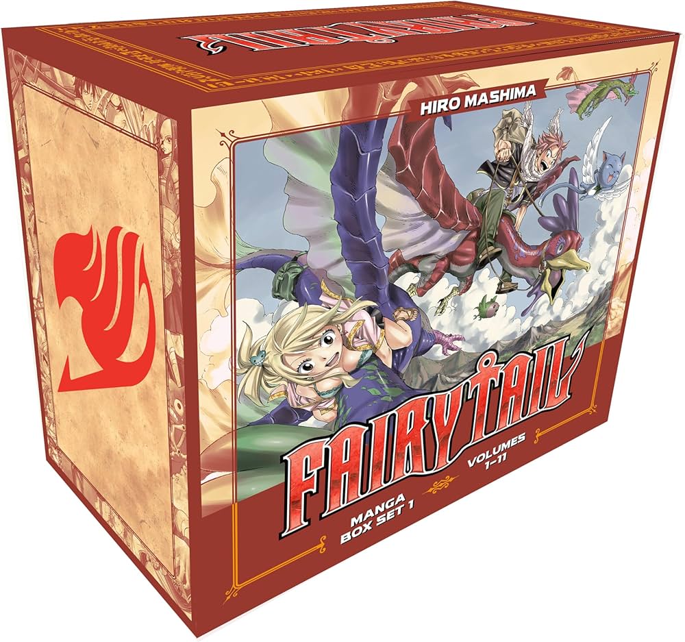 Amazon.com: FAIRY TAIL Manga Box Set 1: 9781632368850: Mashima