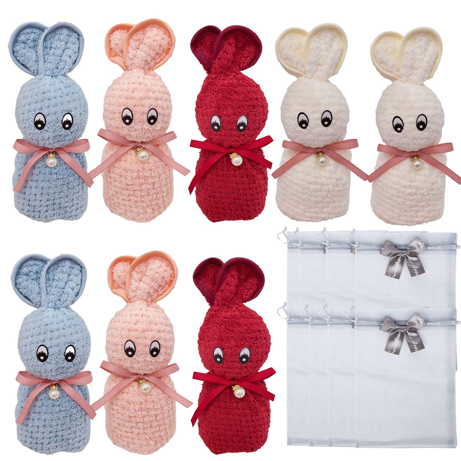 Amazon｜プチギフト タオルギフト 退職ギフト お礼 ウサギタオル