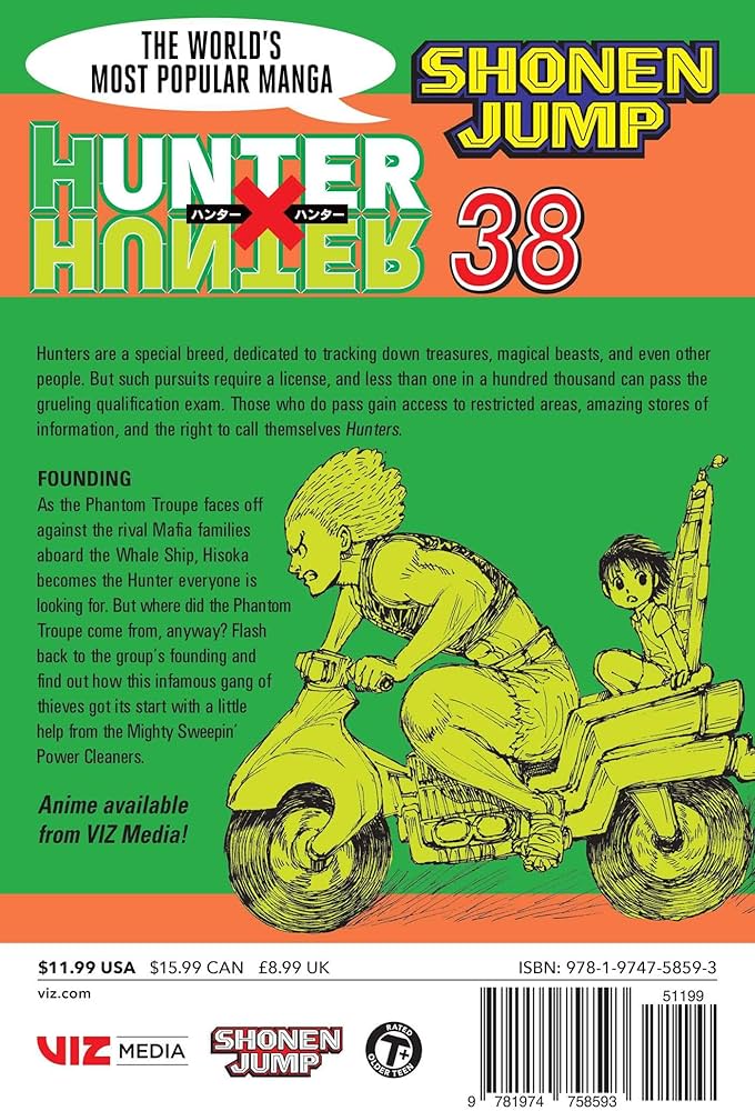 Hunter x Hunter, Vol. 38: Togashi, Yoshihiro: 9781974758593