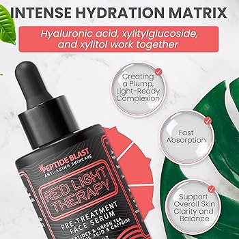 Amazon.com: Red Light Therapy Activation Serum - Deep Penetration