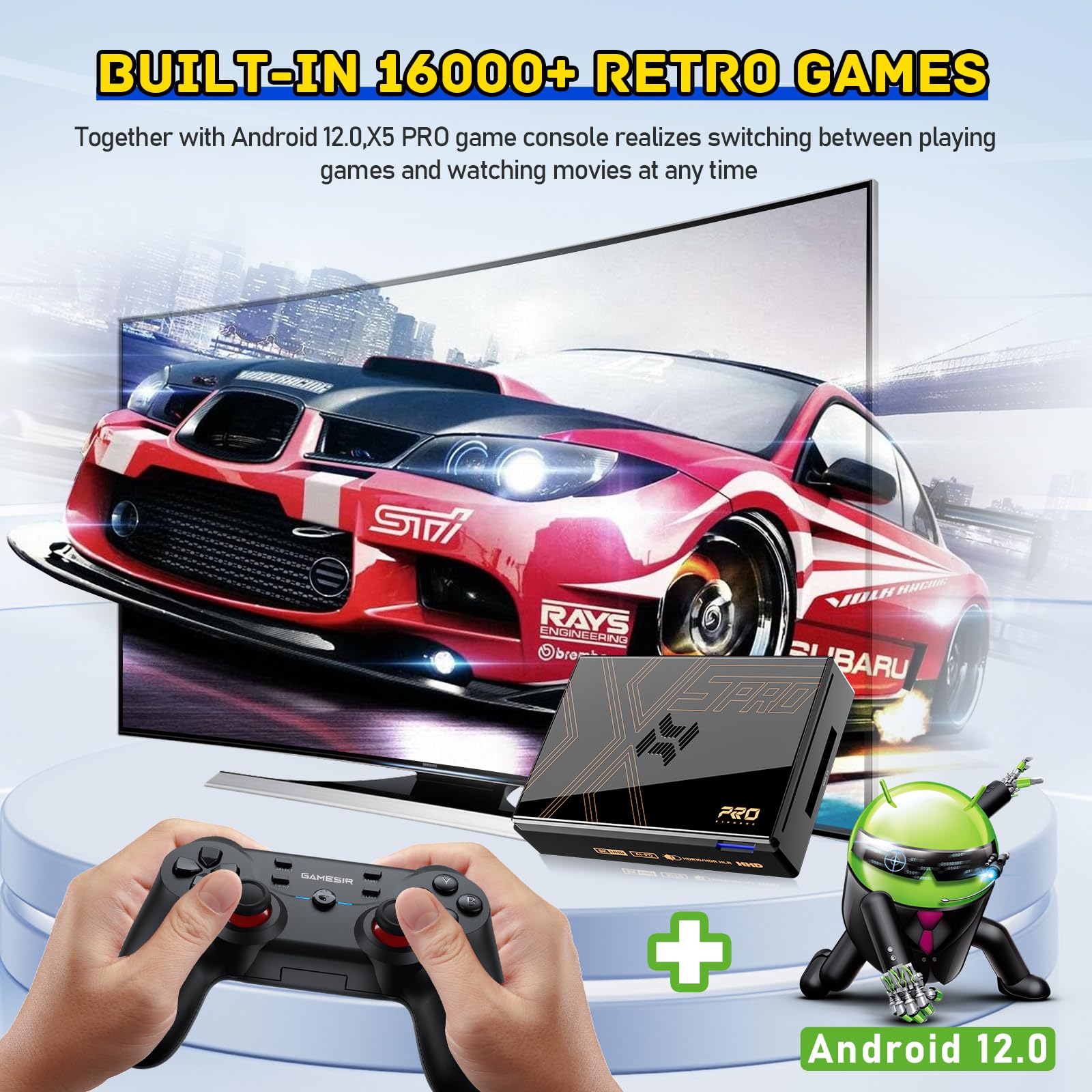 Amazon.com: Kinhank Super Console X5 PRO Retro Game Console with