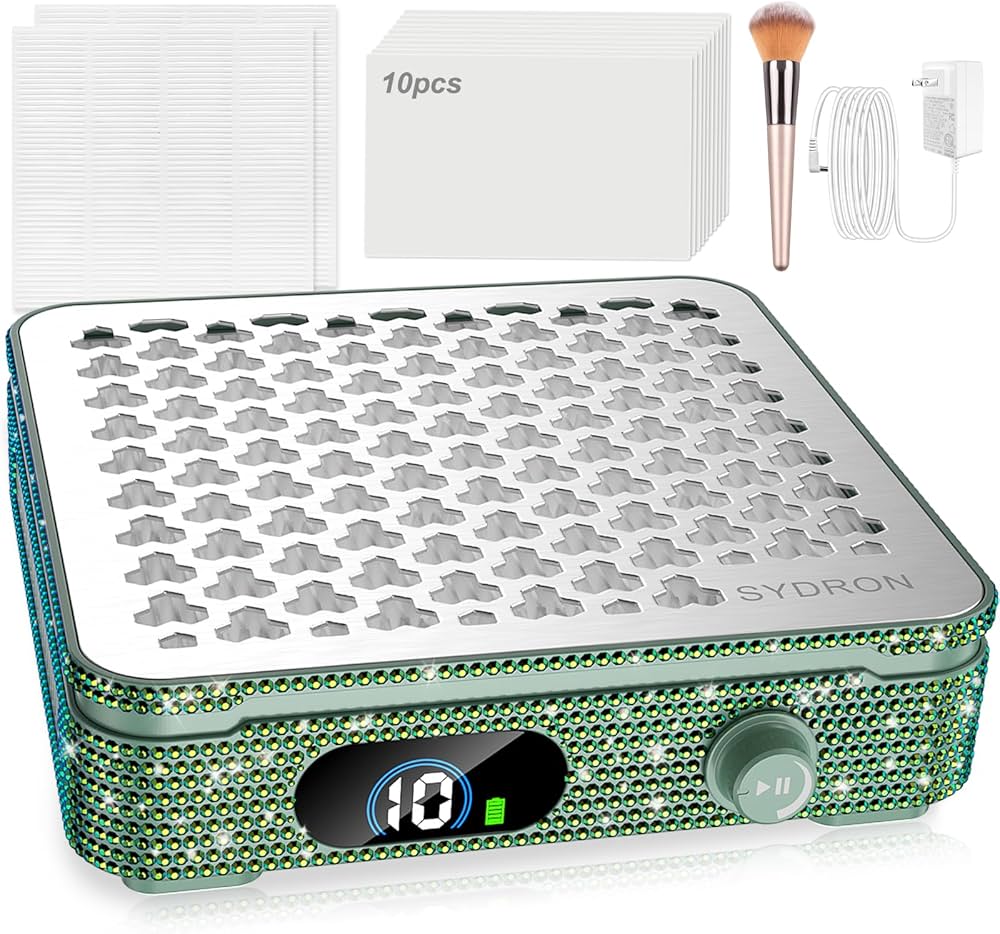 Amazon.com: Nail Dust Collector | 1000PA Gel Nail Dust Collector