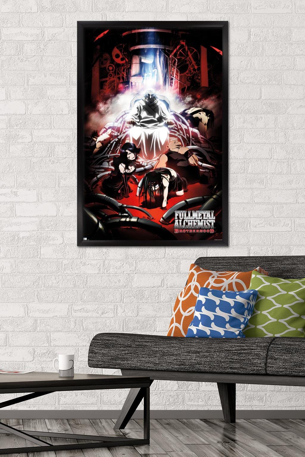 Amazon.com: Fullmetal Alchemist: Brotherhood - Key Art 3 Wall