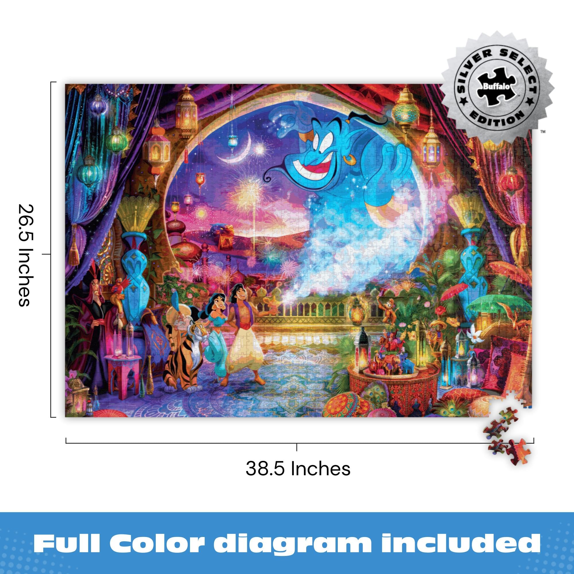 Amazon | ディズニー アラジン 2000ピースパズル – バッファローゲーム