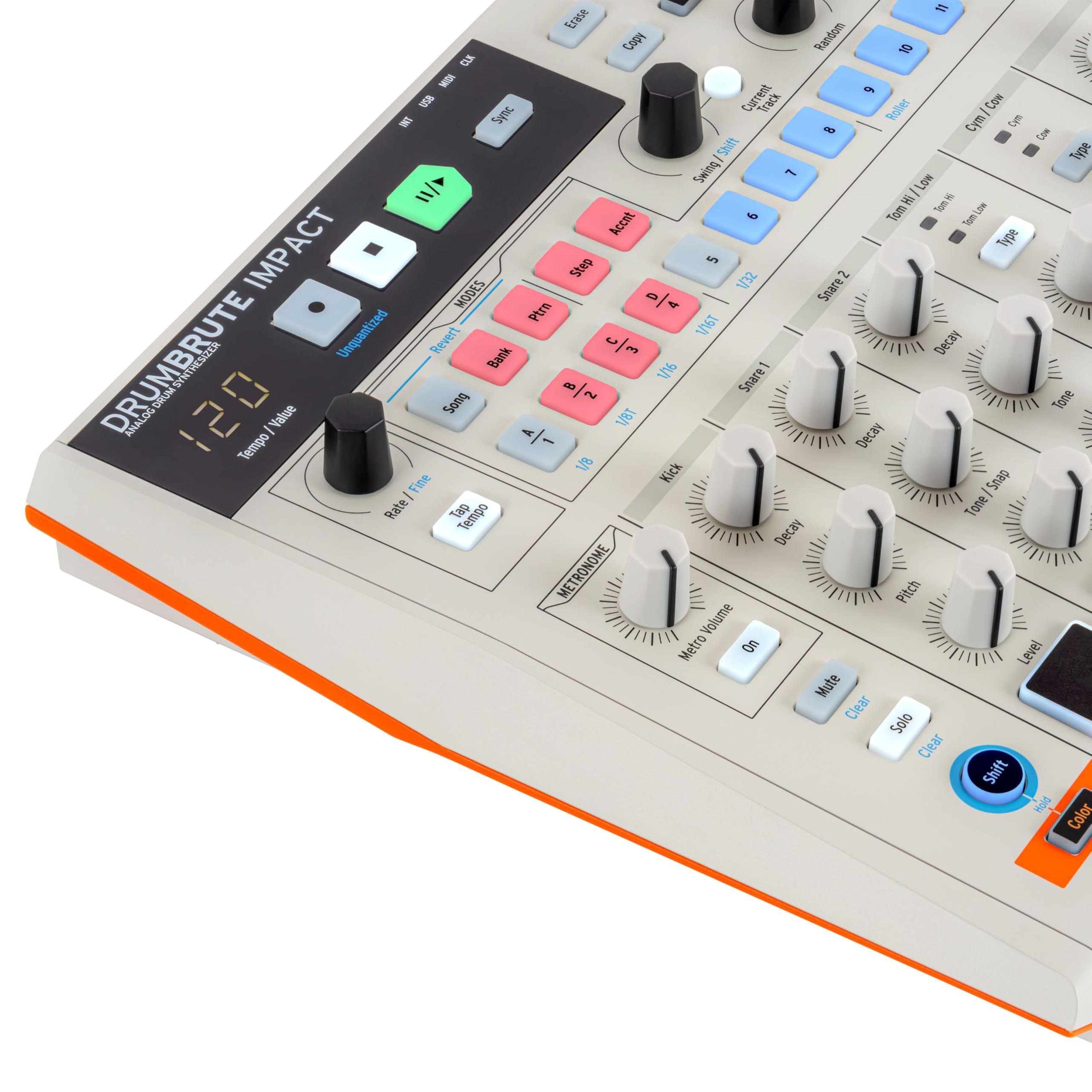 Amazon | Arturia DrumBrute Impact 1984 アナログドラムマシン