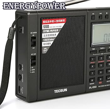 Amazon.co.jp: EnergyPower [日本語説明書付] 短波ラジオ TECSUN PL