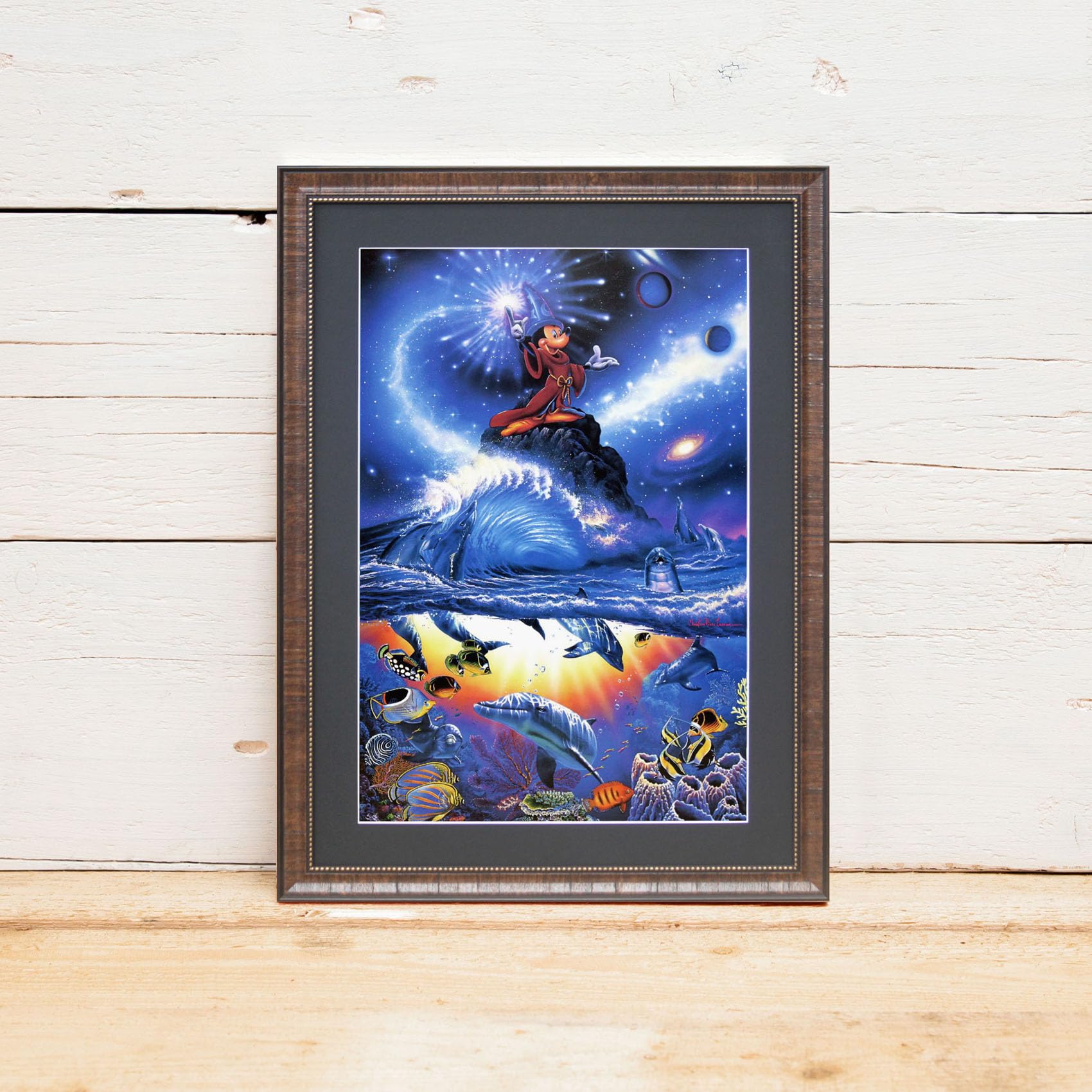 ラッセン ソーサラー オブ ザ シー額装済み ラッセン ソーサラー オブ