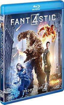 Amazon.co.jp: ファンタスティック・フォー 2枚組ブルーレイ&DVD(初回