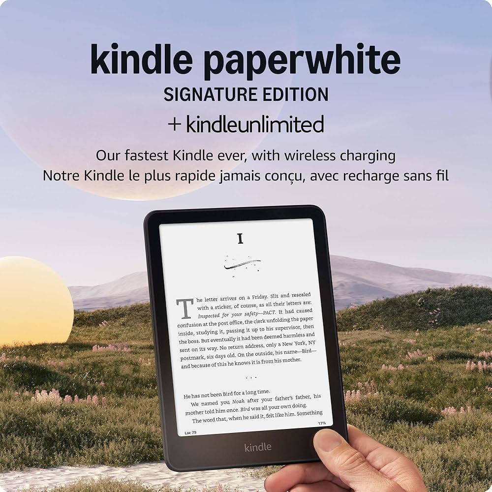 Amazon Kindle Paperwhite Signature Edition 32GB (newest model