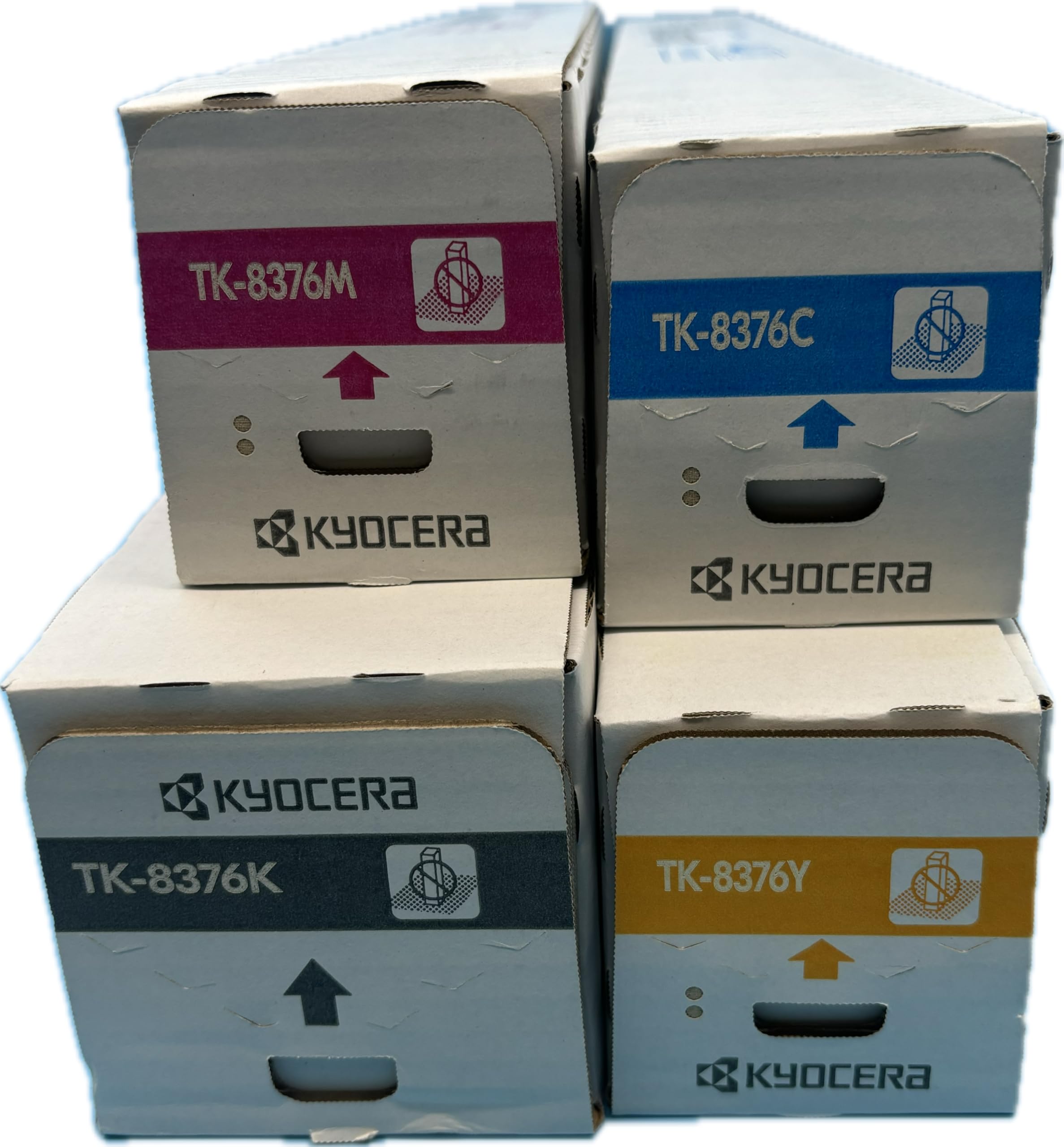 Amazon.co.jp: 京セラ 純正品TK-8376(K/C/M/Y) 4色セット トナー