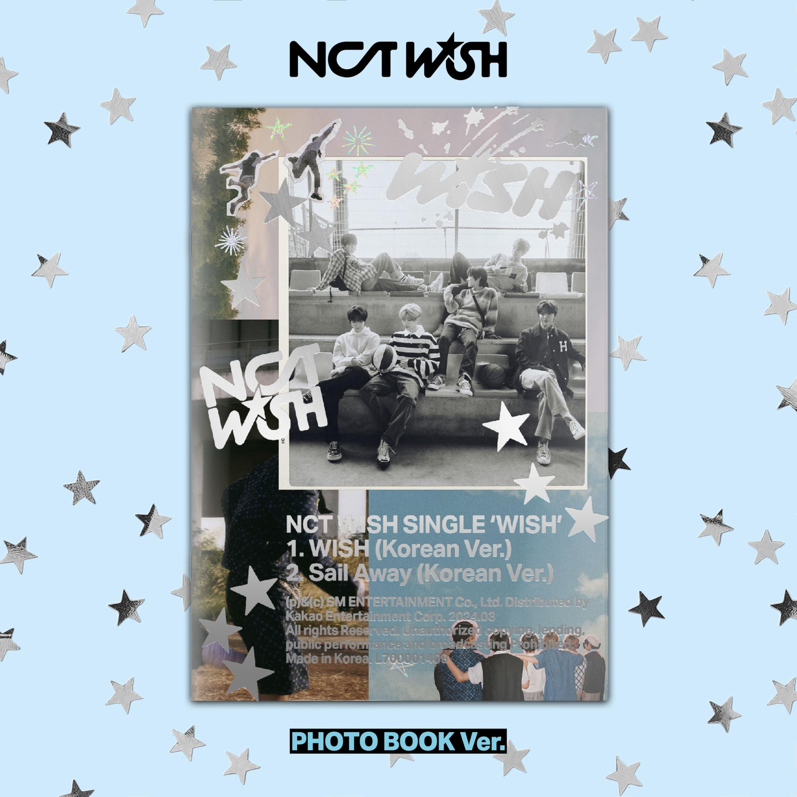 Amazon.co.jp: NCT WISH 'WISH (Photobook Ver.)'（韓国盤）: ミュージック