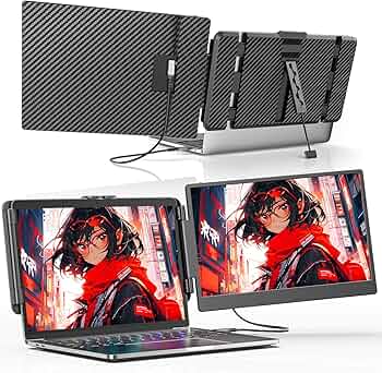 Amazon.co.jp: Alichome S1 デュアルモニター 14インチ FHD 1080P IPS