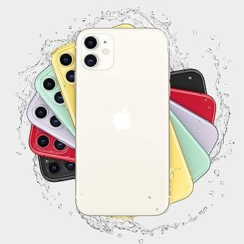 Amazon.com: Apple iPhone 11 64GB, White - Locked Cricket Wireless