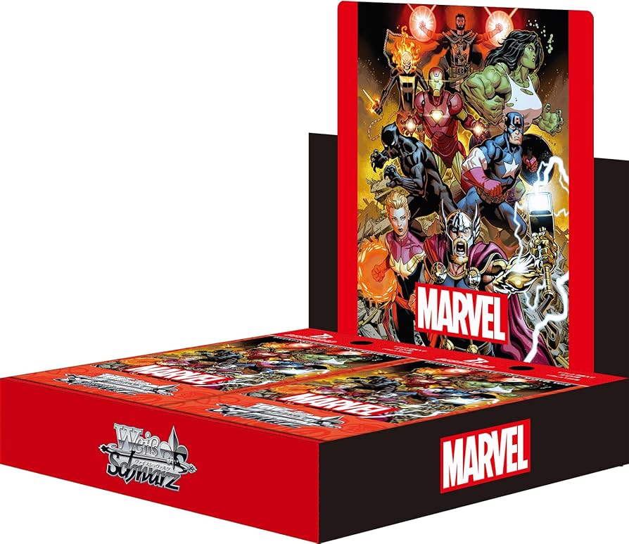 Amazon.com: Weiss Schwarz Marvel Vol. 2 Booster Pack Box : Toys