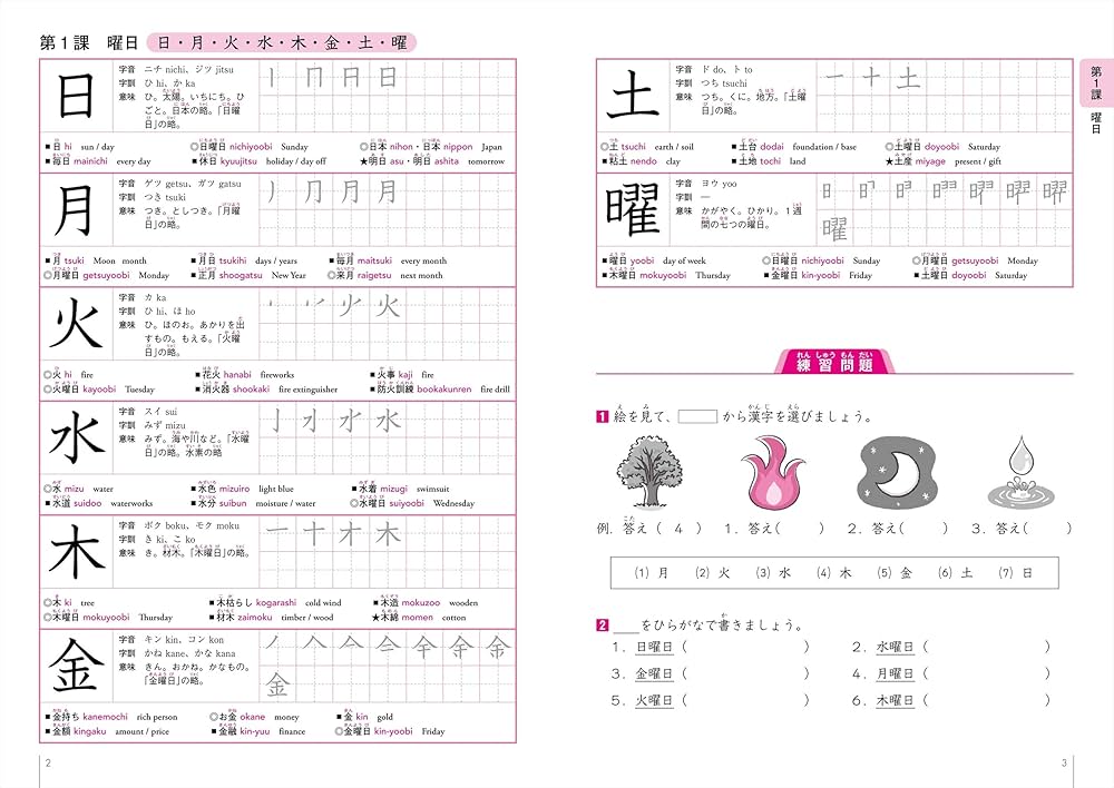 日本語を学ぶ外国人のための これだけは覚えたい! 漢字練習帳500 For