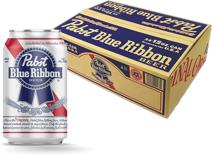 Amazon.co.jp: 【ケース】Pabst Blue Ribbon アメリカ直輸入！キャンプ