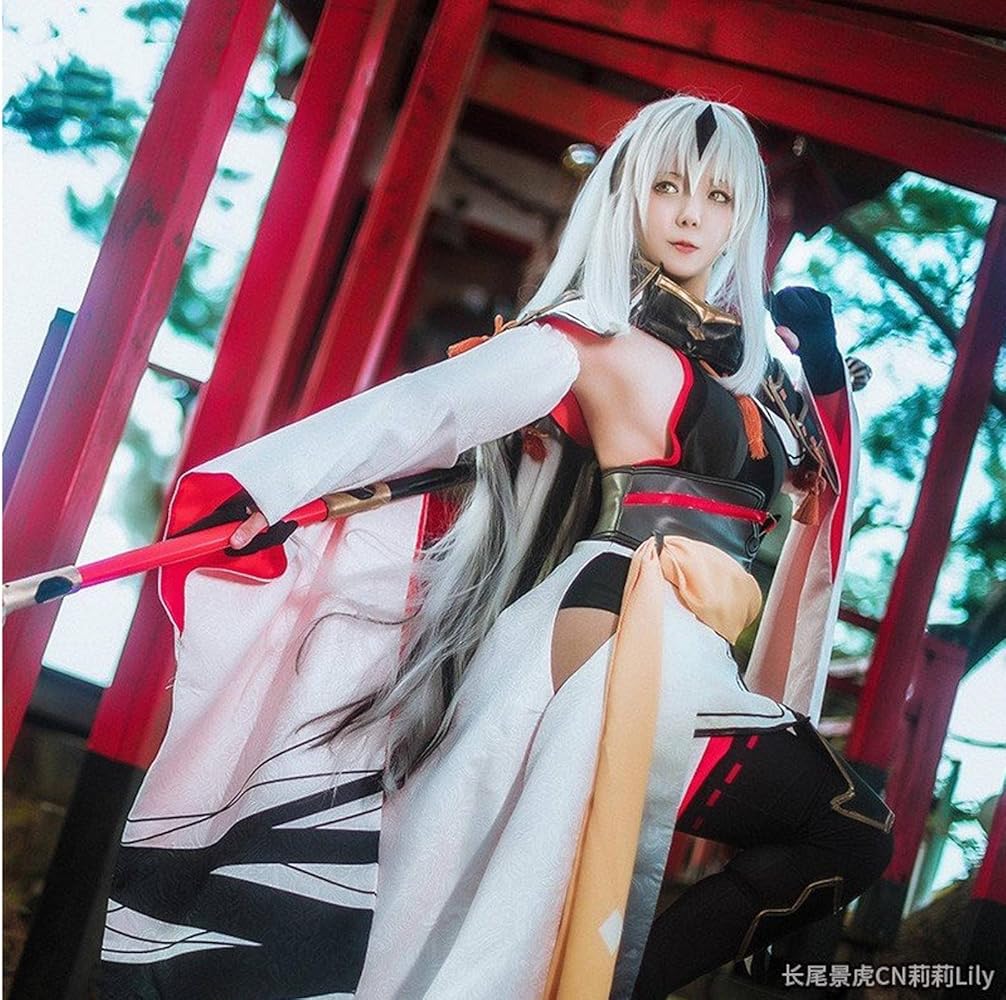 Amazon.co.jp: [HIRA] Fate/Grand Order 長尾景虎 コスプレ 衣装＋靴