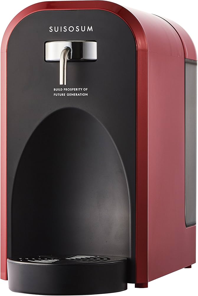 Amazon.co.jp: 卓上型水素水生成器【AQU アキュー】レッド : ホーム