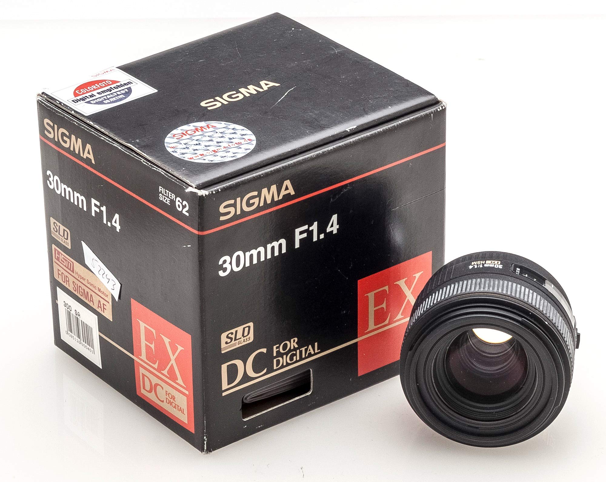 Amazon.co.jp: SIGMA 単焦点標準レンズ 30mm F1.4 EX DC HSM シグマ用