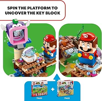 Amazon.com: LEGO Super Mario Dorrie's Sunken Shipwreck Adventure