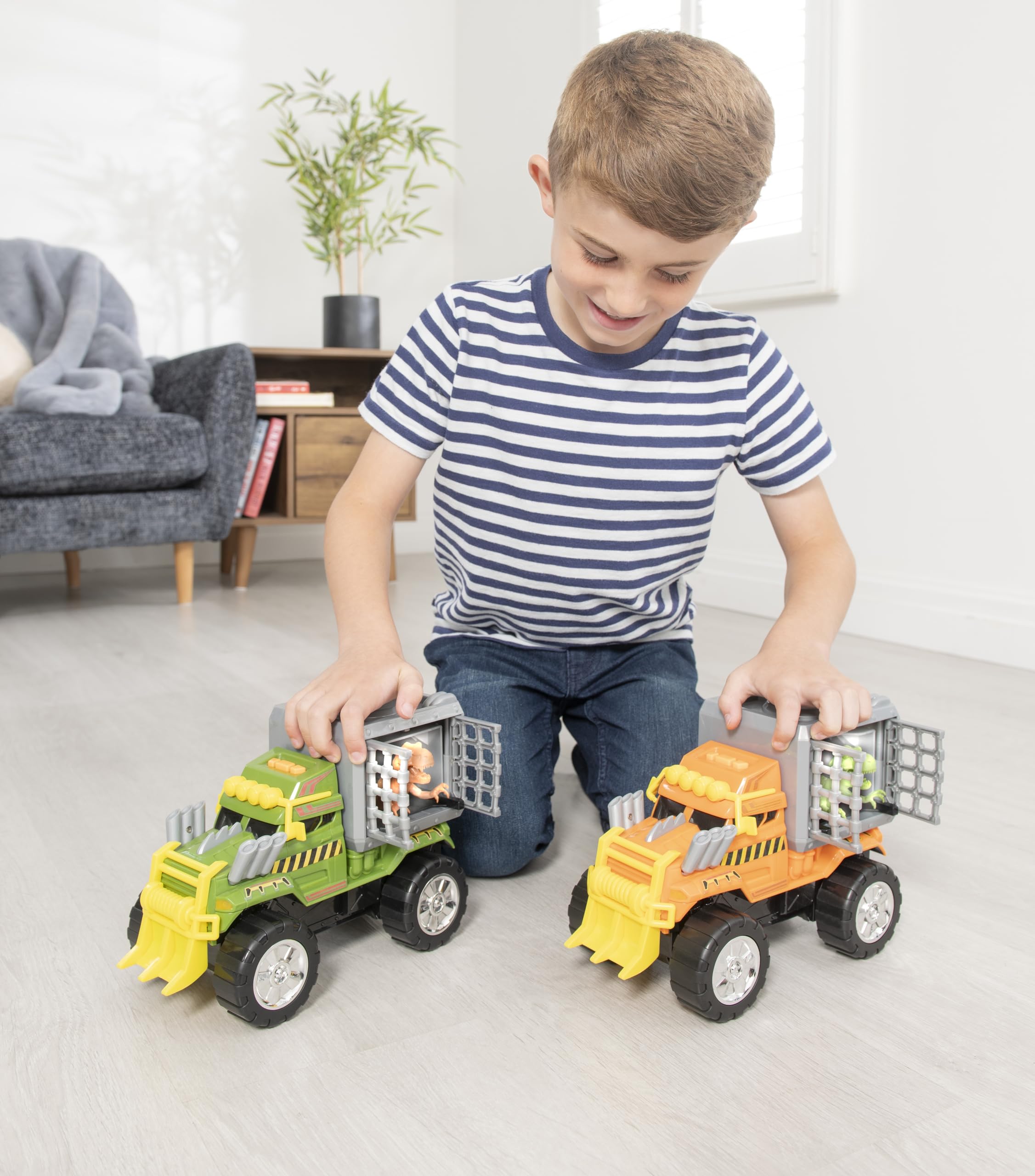 Amazon.com: Teamsterz Monster Moverz Dino Escape | Colours May