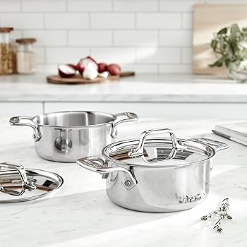 Amazon.com: All-Clad Specialty Stainless Steel Ramekin with Lid 2