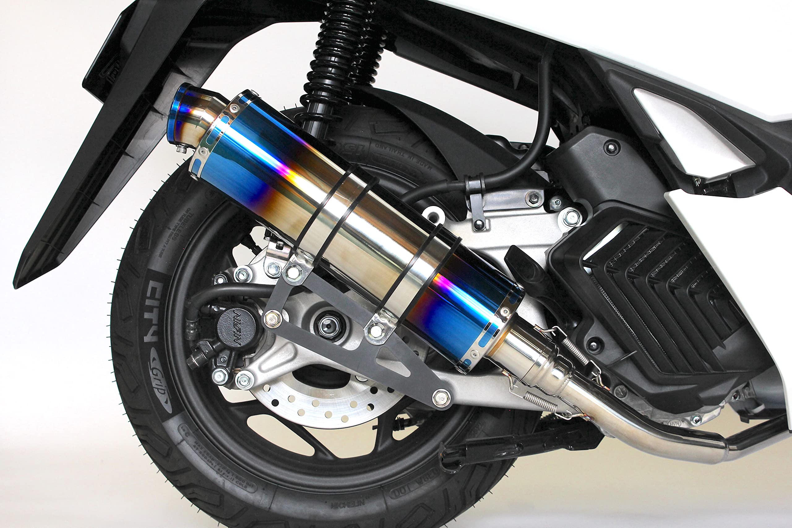 Amazon | ホンダ HMS 201-100 マフラー ステンレス ブルーカラー