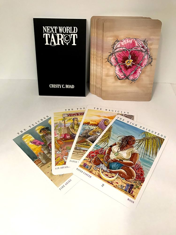 Next World Tarot: Deck and Guidebook: C. Road, Cristy