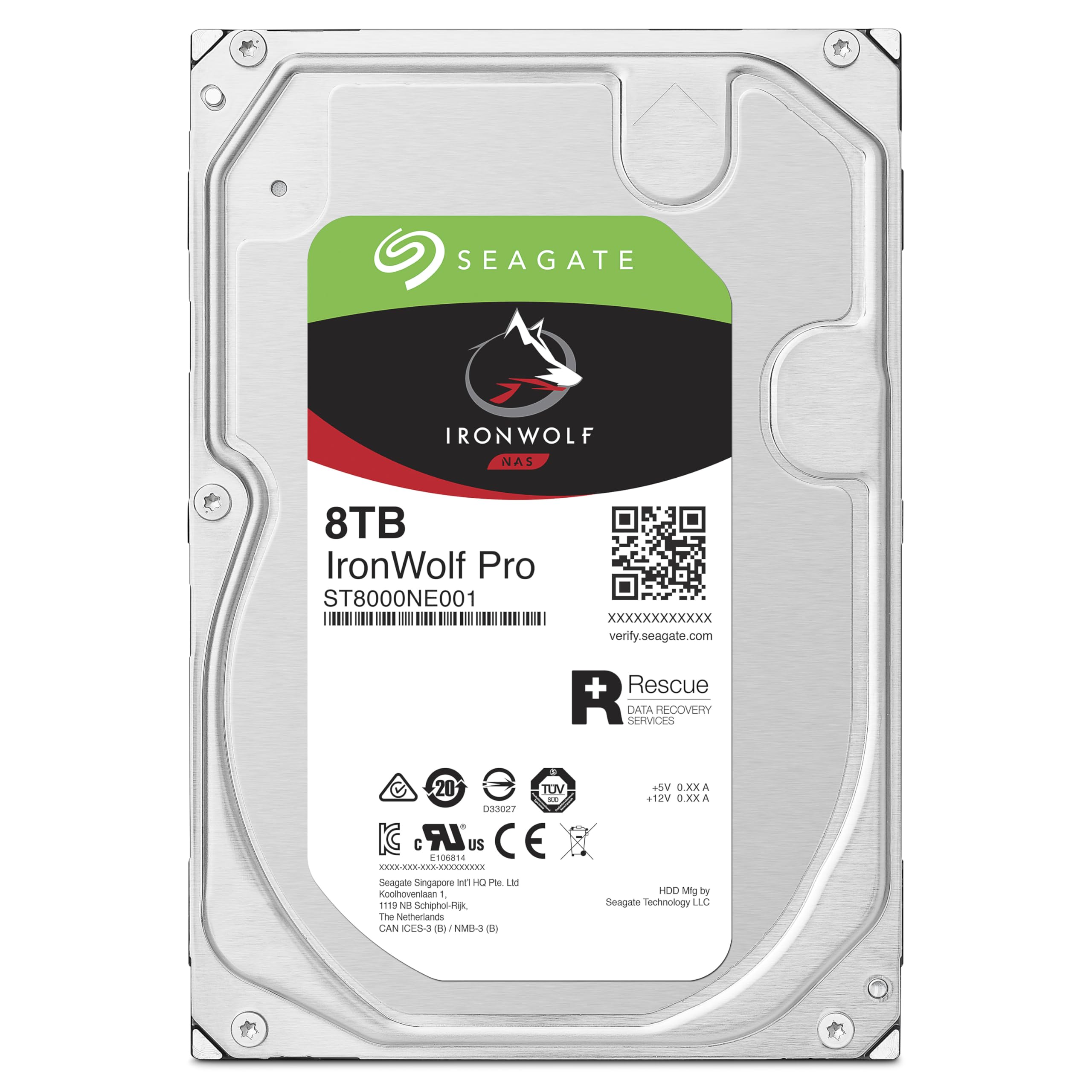 Amazon.com: Seagate IronWolf Pro ST8000NE001 8TB Internal 3.5