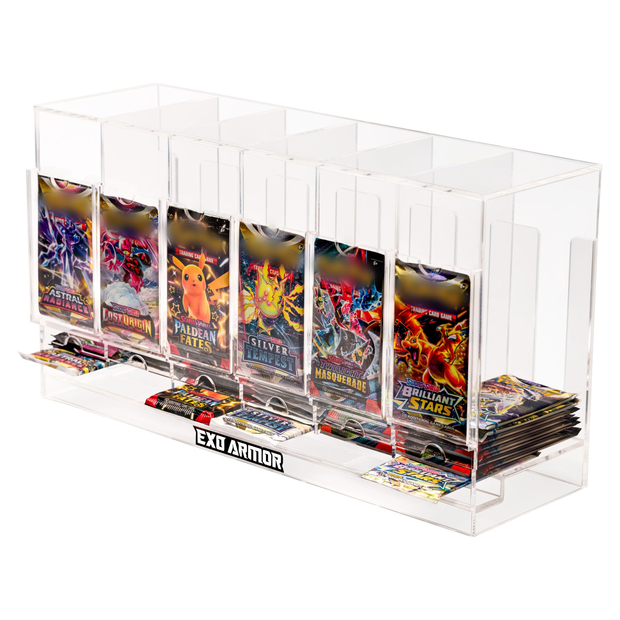 Amazon.com: Exo Armor Acrylic 6 Slot Booster Pack Dispenser