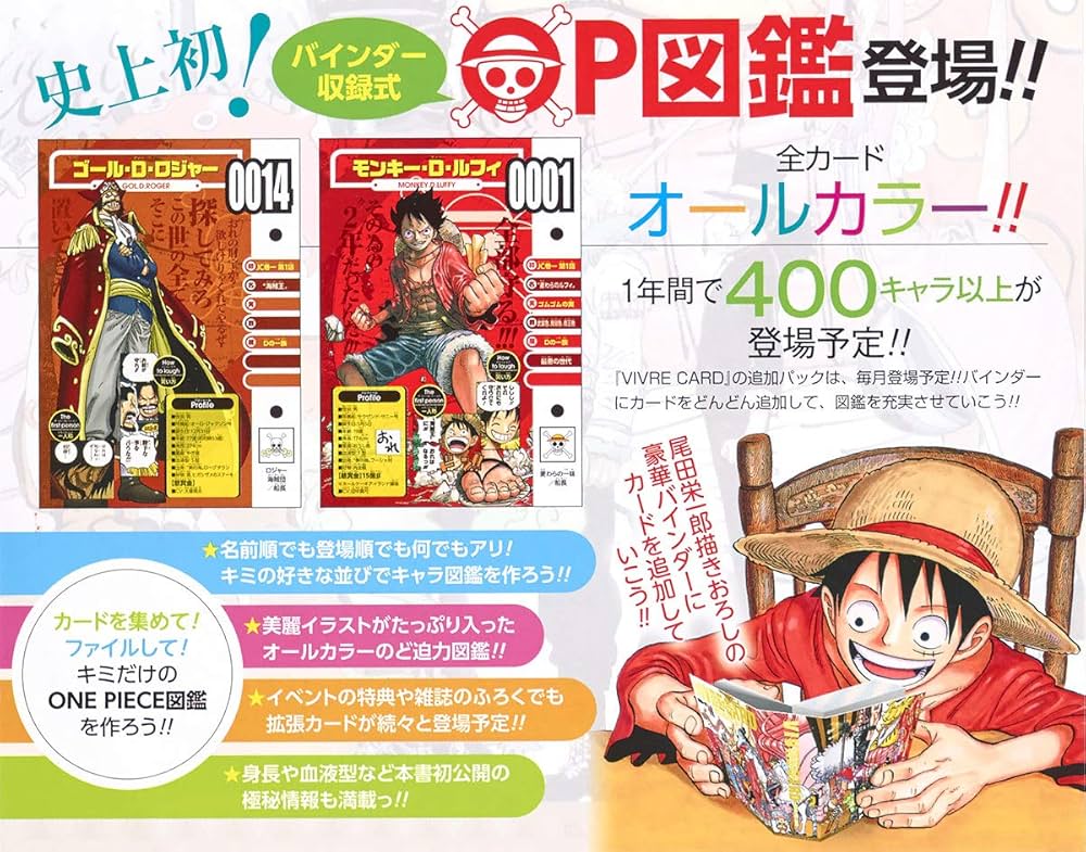 Amazon.com: VIVRE CARD~ONE PIECE図鑑~: STARTER SET Vol.1