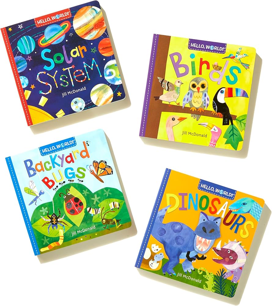 Hello, World! Boxed Set: Solar System; Dinosaurs; Backyard Birds