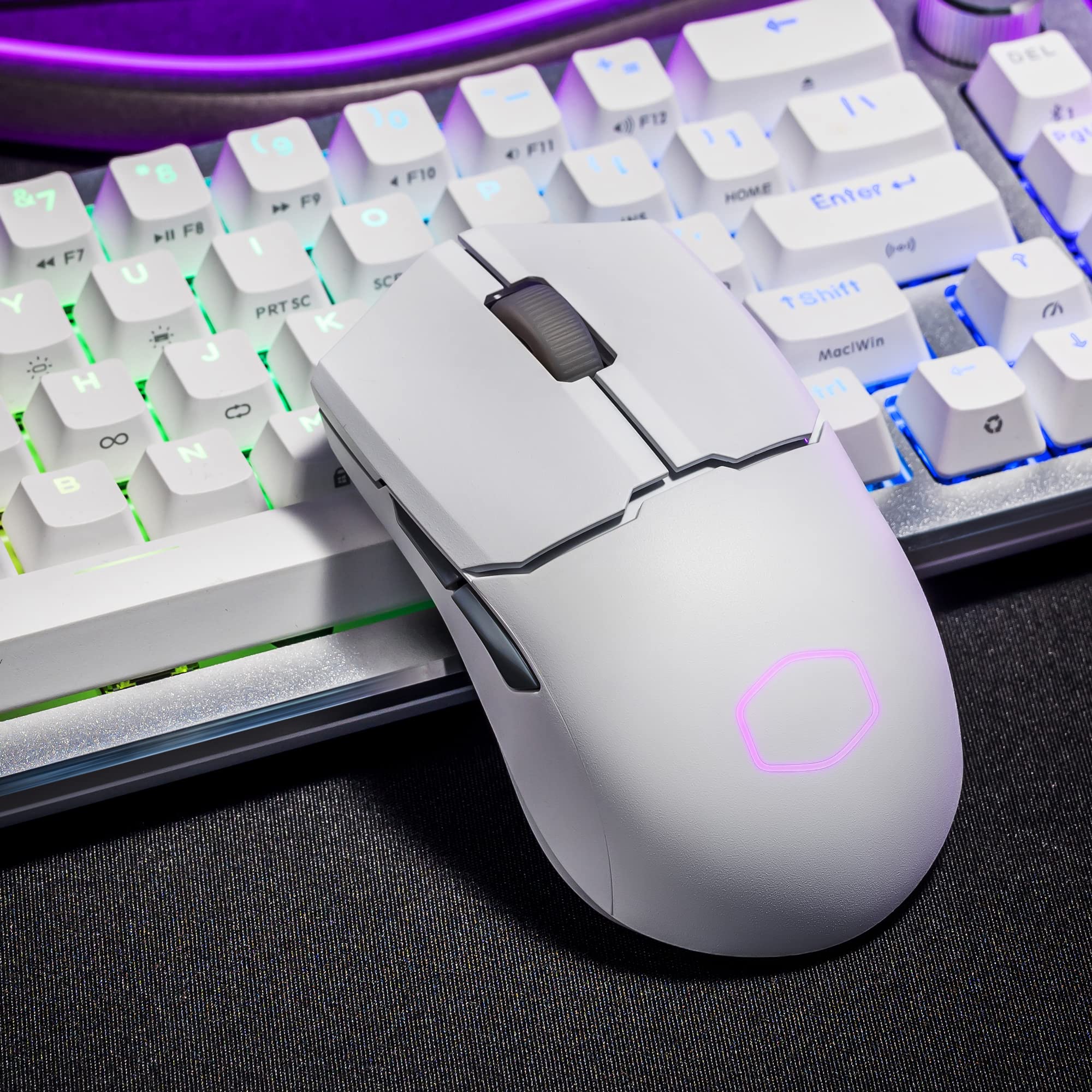 Amazon.co.jp: Cooler Master MM712 White 有線/無線 両対応