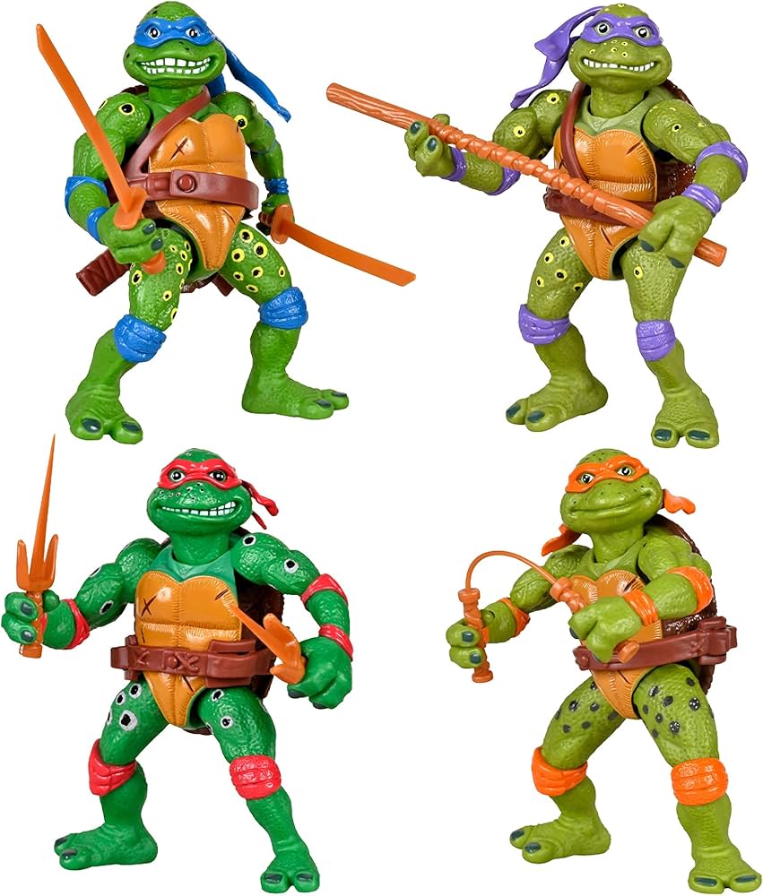 Amazon.com: TMNT Classic Movie Star Soft Bundle : Toys & Games