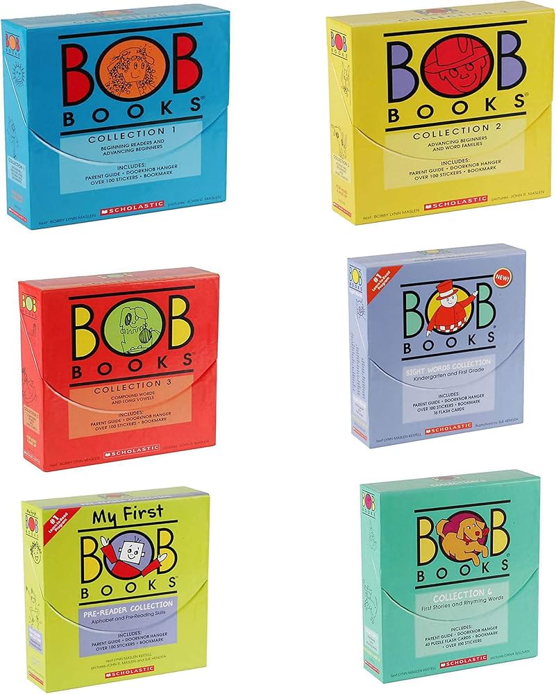 Amazon.com: BOB Books All Collection Box Set (Collection 1-6, Pre