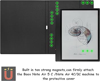 Amazon.com: GOVTVA Magnetic Stand Case for Onyx Boox Note Air 5 C