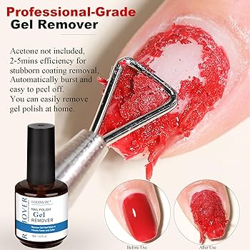 Amazon.com : Gel Nail Polish Remover,Gel Remover for Nails No Need