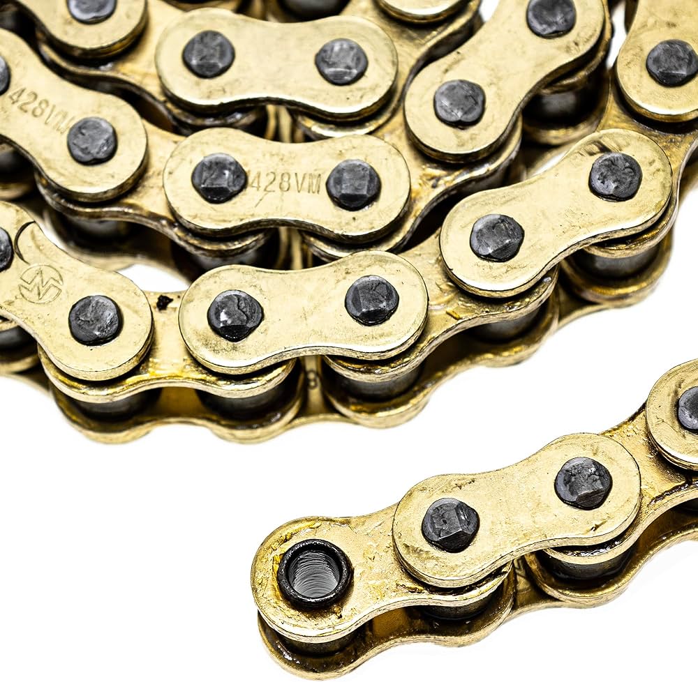 Amazon.com: NICHE Gold 428 X-Ring Chain 44 Links With Connecting
