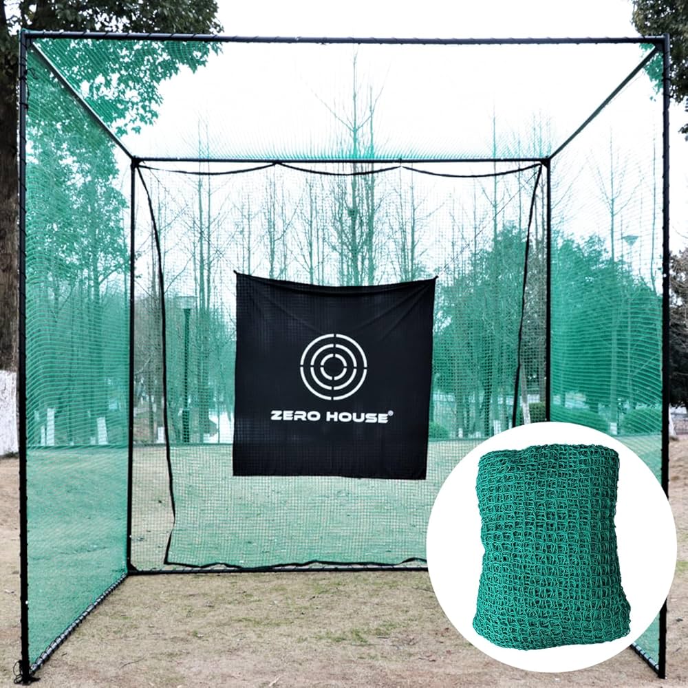Amazon | 【ZERO HOUSE】【網目20MM】【3Mサイズ】ゴルフ ネット 交換