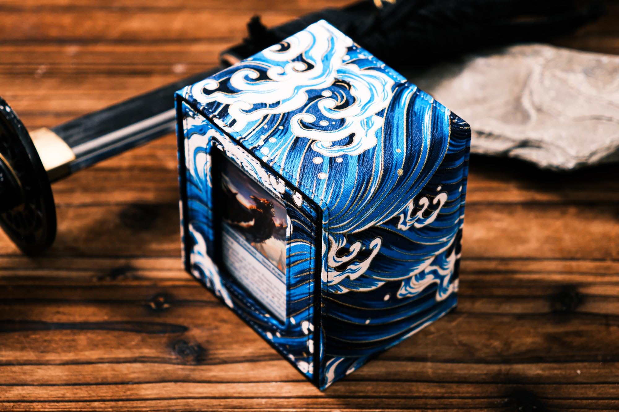 Amazon.com: KakapopoTCG The Shogun Deckimono: a Kimono Deck Box