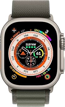 Amazon.com: Apple Watch Ultra [GPS + Cellular 49mm] Titanium Case
