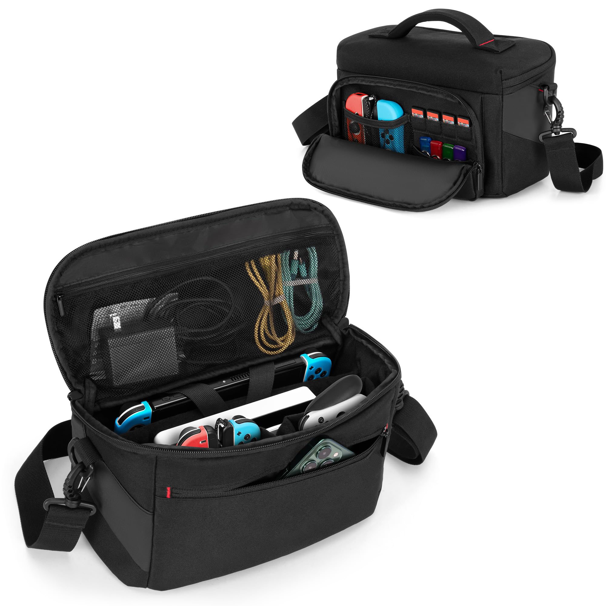 Amazon.co.jp: Luxja キャリングケース Nintendo Switch 2/ Switch