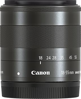 Amazon.co.jp: Canon 標準ズームレンズ EF-M18-55mm F3.5-5.6IS STM