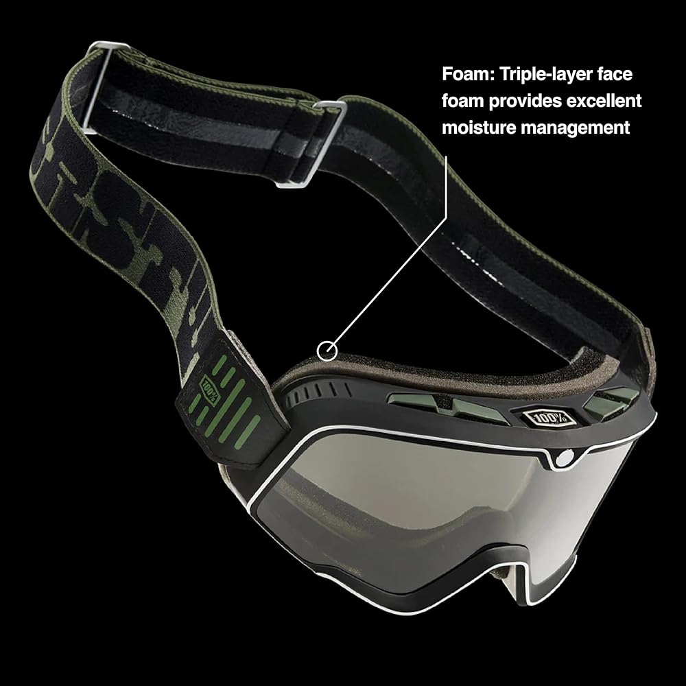 Amazon.co.jp: BARSTOW 100%ゴーグル - モトクロス用曇り止めスポーツ