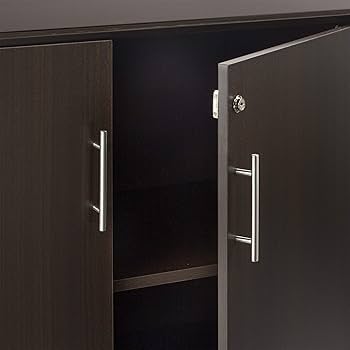 Amazon.com: Safco MSCLDC Medina 2-Door Storage Cabinet, 36