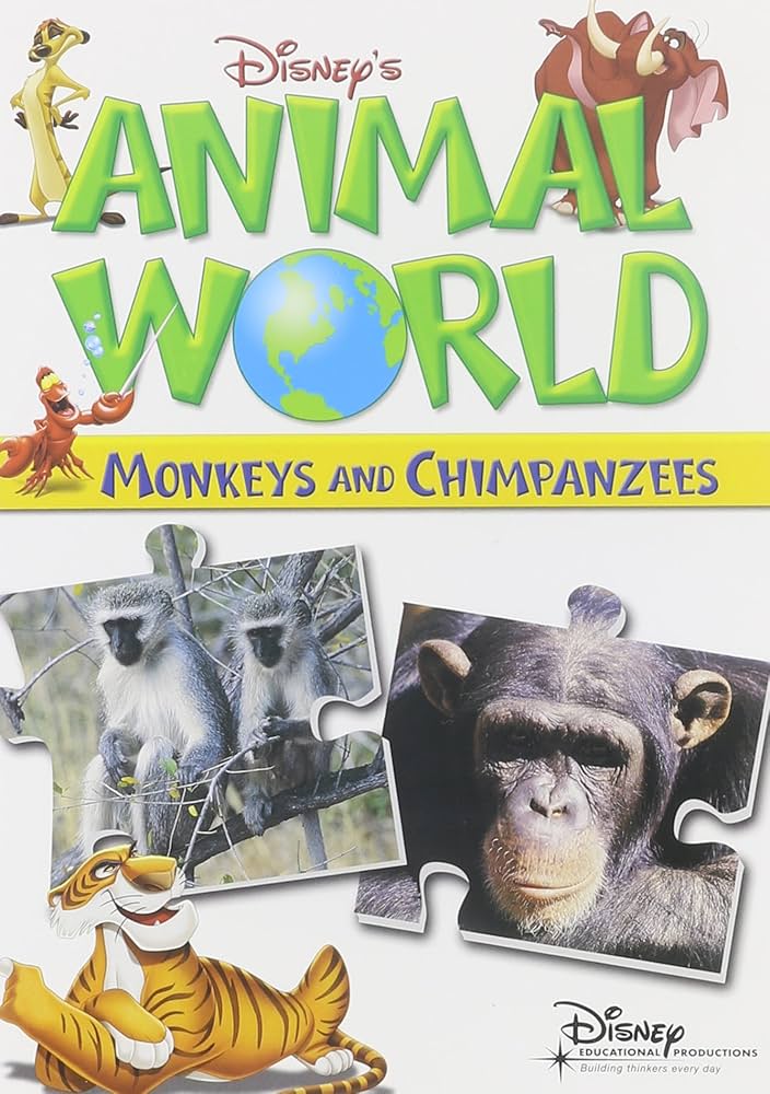 Amazon.com: Disney's Animal World: Monkeys and Chimpanzees : N/A