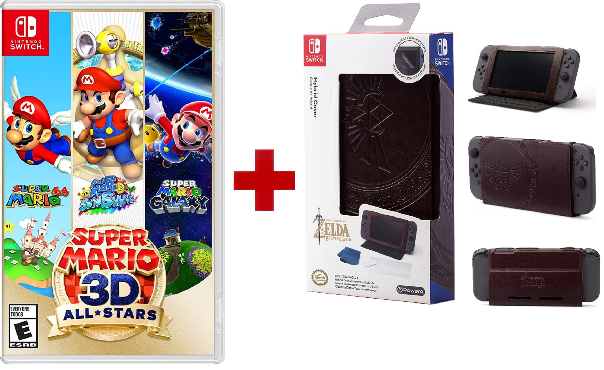 Amazon.com: Revolt Gamer Nintendo Switch Super Mario 3D All-Stars