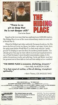 Amazon.co.jp: The Hiding Place [VHS] : Ten Boom, Corrie: DVD